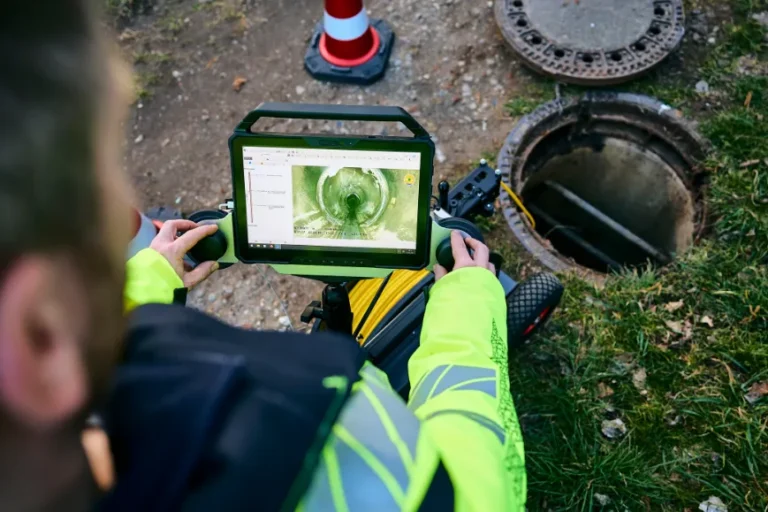 controlling equipment by using a tablet